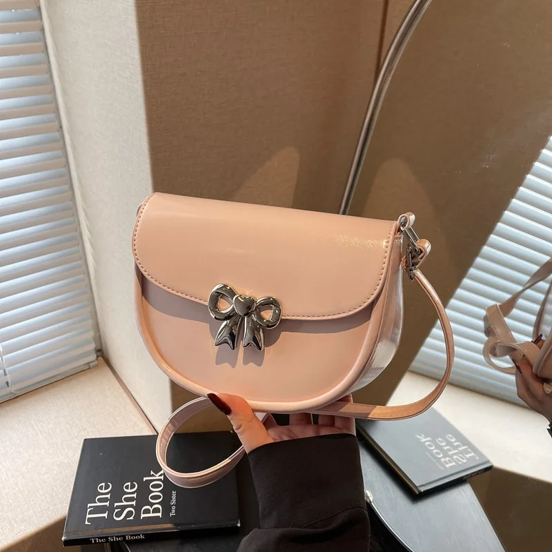 

Новинка 2023 года, квадратная женская сумка с бантом, шикарная сумка через плечо с элегантным бантом, мини-сумка на плечо, изысканная и универсальная ​