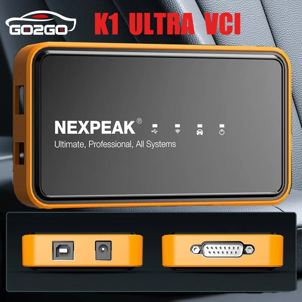 

NEXPEAK K1 ULTRA Профессиональный автомобильный сканер Полносистемный сканер OBD2 Масло SAS Сброс автомобильного кода Инструменты для считывания и сканирования для Android