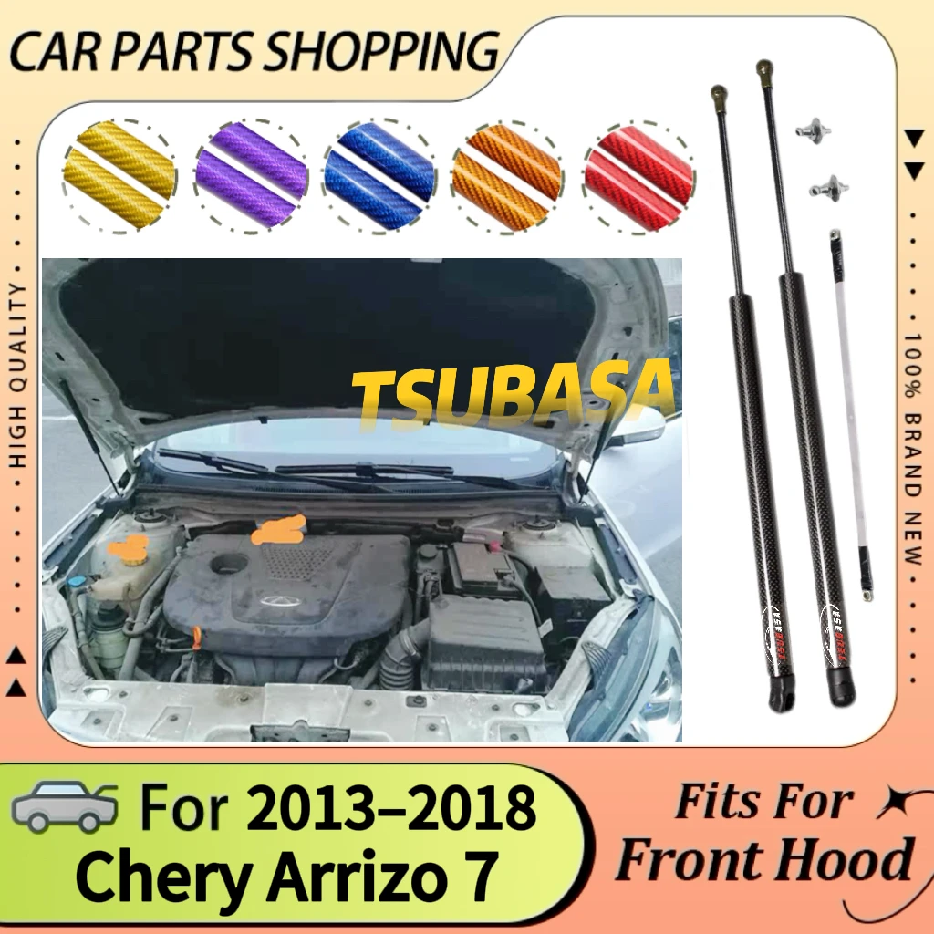 

Front Hood Bonnet Struts For Chery Arrizo 7 2013-2018 Lift Support Cylinders Engine Modify Shocks Damper Pistosn Rods Prop