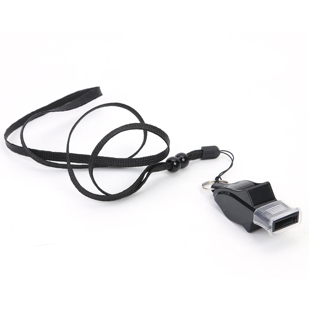 Plastic Sports Referee Whistle Soccer Basketball Outdoor Survival Tool Whistles