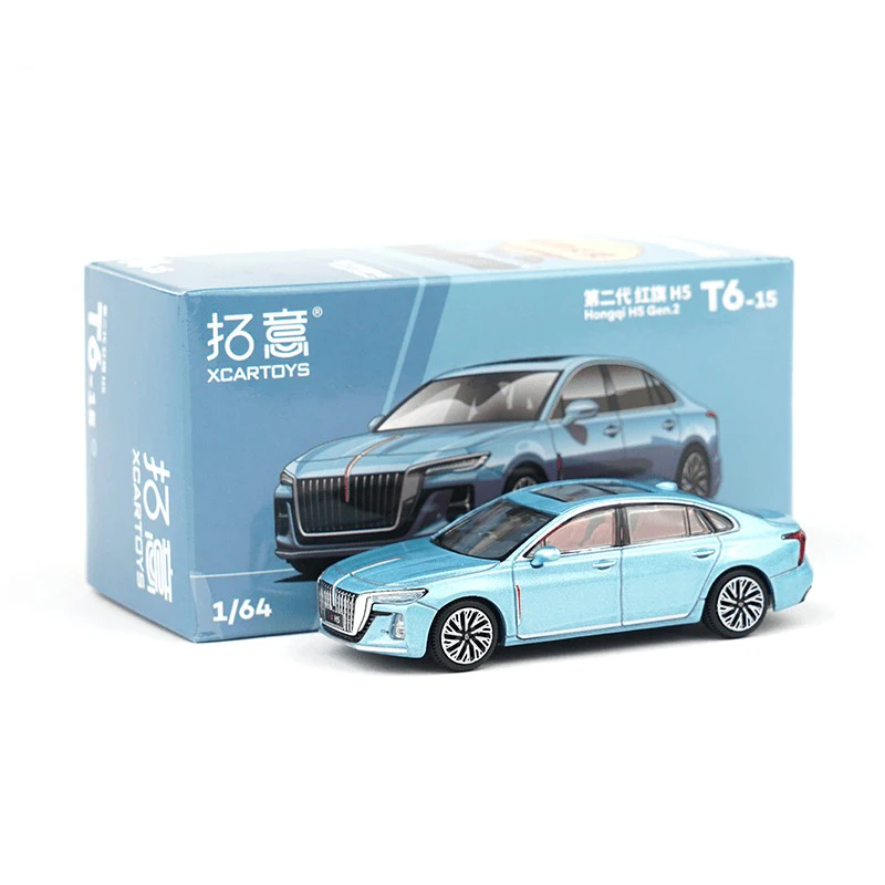 

Diecast 1:64 Scale Red Flag H5 Second Generation Alloy Car Model Toy Collection Souvenir Display Ornaments