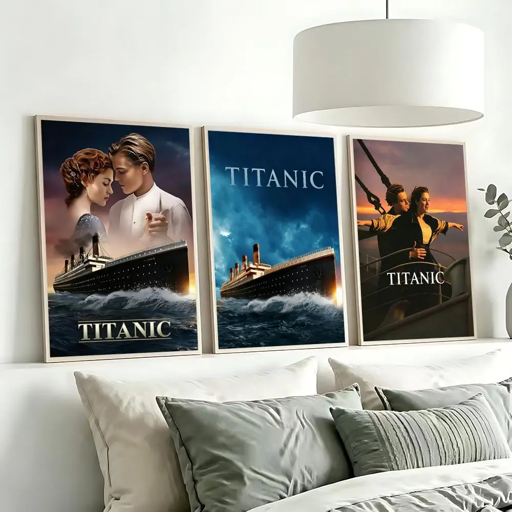 movie Titanic Poster Poster HD Printing Modern Minimalist Style for Home Decor for Bedrooms Home home office Gift