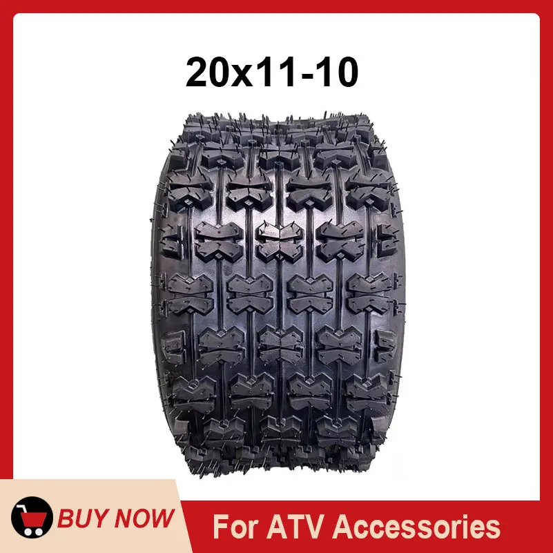 

20x11-10 Tubeless Tire 10" Inch Tyre for Motorcycle ATV Go Kart Quad Buggy 4 Wheel High Quality Thick Off-road Vehicle