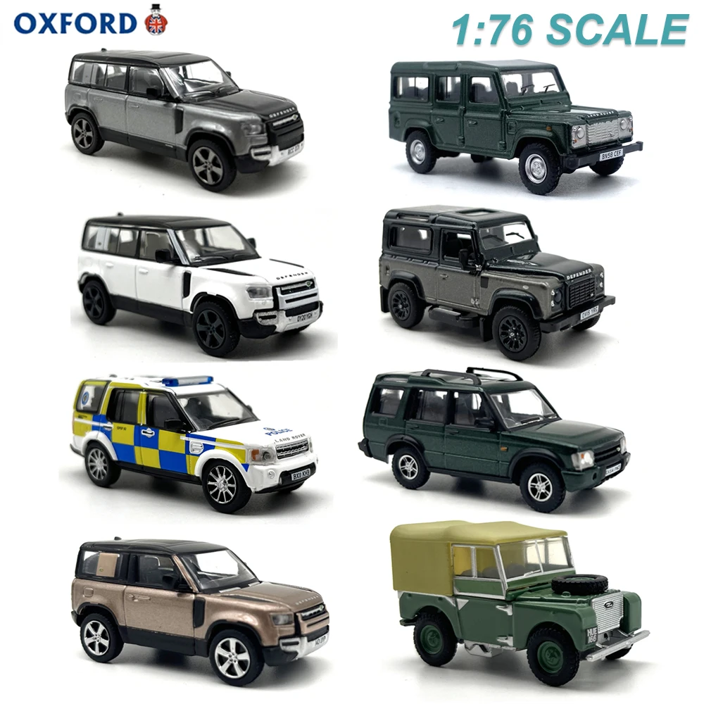 

OXFORD Diecast Model Car 1:76 Off road vehicle SUV Gifts for Boys Girls Holiday Hobby Collection