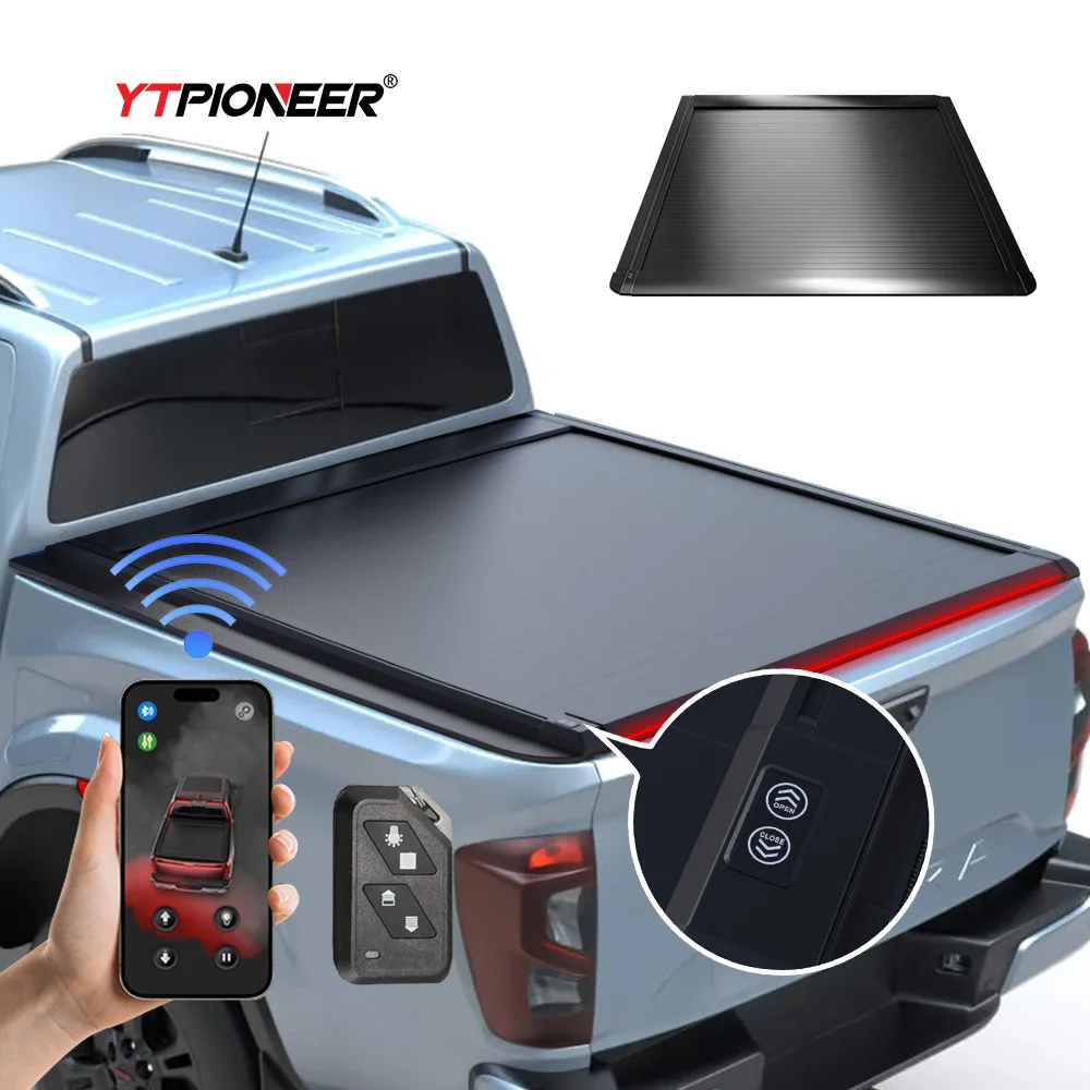 For Tunland G7 V9 Back Box Cover Electric Roller Shutter Pickup Truck Bed Truck Tonneau For Foton Tunland