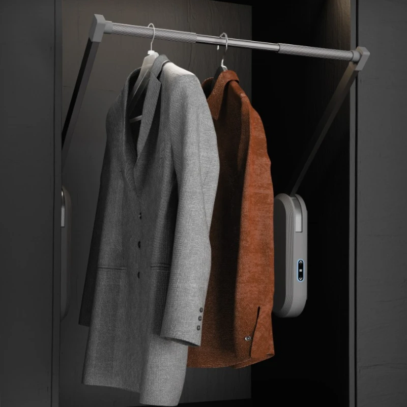 Intelligent Lifting Clotheshorse Cloakroom Electron Modern Clothes Drying Rack Bedroom Cabinet Coat Rack Laundry Storage Shelf