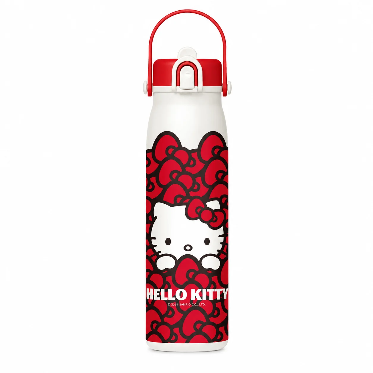 Sanrio Hello Kitty Insulated Water Bottle 316 Steel Travel Tumbler Portable Hot Cold Cup For Outdoor Sports Gym Office