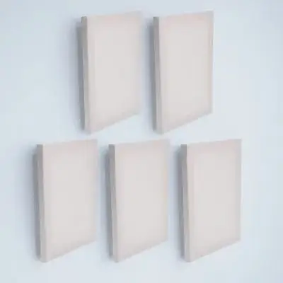 

5pcs Oil Painting Frame Watercolor Canvases Stretched Blank Canvas for Crafts Artworks DIY Painting Bulk Lightweight Portable