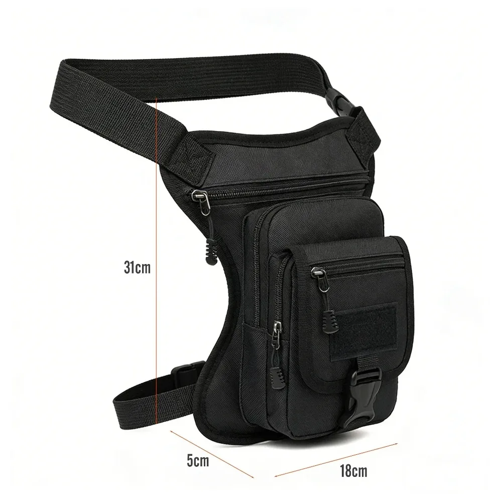 Motorcycle Leg Bag Thigh Belt Waist Bag Motorbike Tactical Travel Call Mobile Phone Purse Chest Bag Outdoor Casual Waist Bags