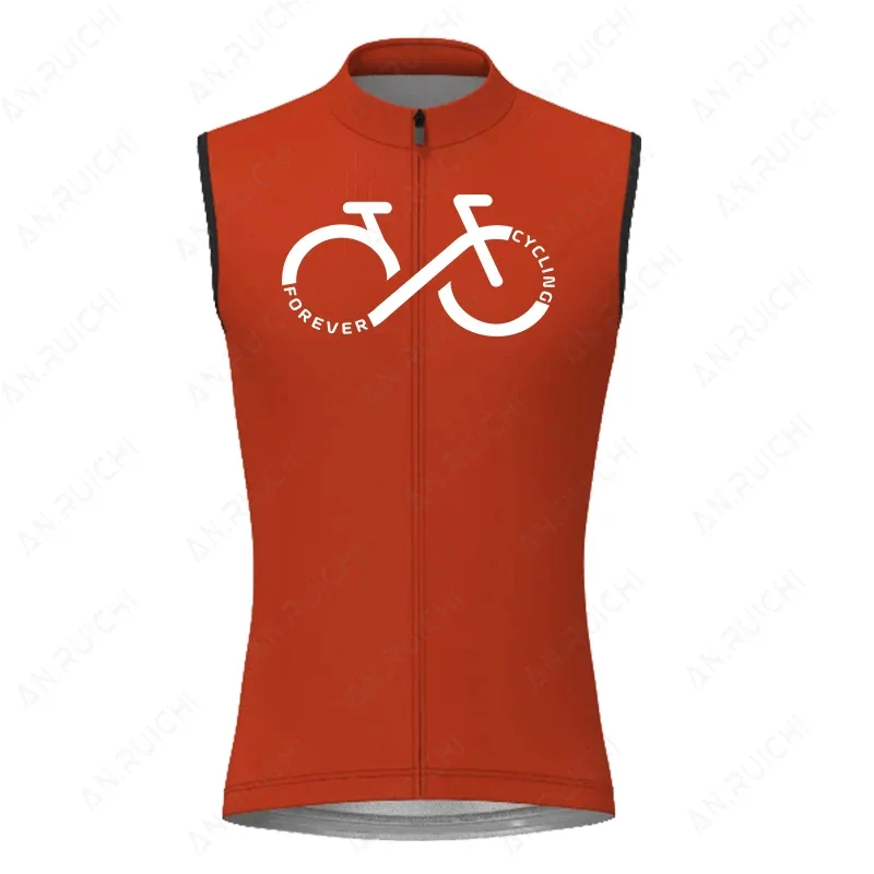 Bicycle Sleeveless Cycling Vest 2023 Men Summer Windproof Breathable Cycling Gilet Winter Warm Bike Jacket Ropa Ciclismo Chaleco