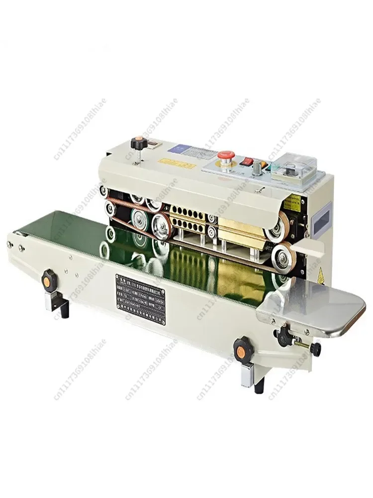 Commercial Continuous Band Sealer FR-900 - 6-12mm Seal Width, Works with Plastic, Foil & Snack Packaging