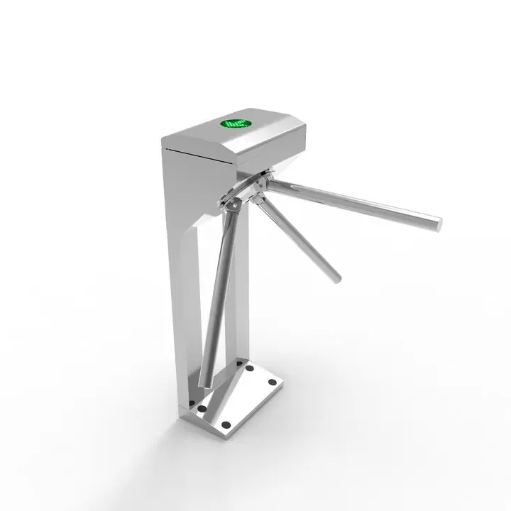 Zento-Tech Crowd Control Rotary Three-Arm Face Recognize Biometric Access Control Barrier Turnstile Gate