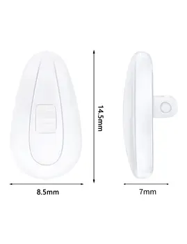 EZReplace 矽膠鼻托鼻托替換件,適用於 Prada PR 11ZVD-50、PR 11ZVD-54、PR 12ZVD-51 眼鏡/太陽眼鏡 12 最佳銷售 普拉達服裝 - №4