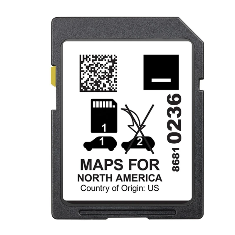 Latest 2023 86810236 Maps Navigation Card For Cadili Chevry Buick Map Card North America GPS Memory Card Easy To Use