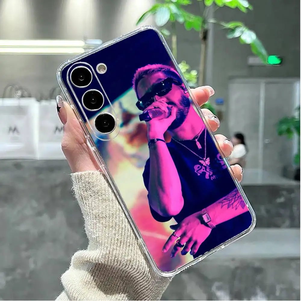 แร็ปเปอร์โมรา เอสเตรลล่าเคสโทรศัพท์สำหรับซัมซุงกาแล็คซี่ A13,21s,22,31,32,52,53,71,72,73,ปกใสแบบนุ่ม