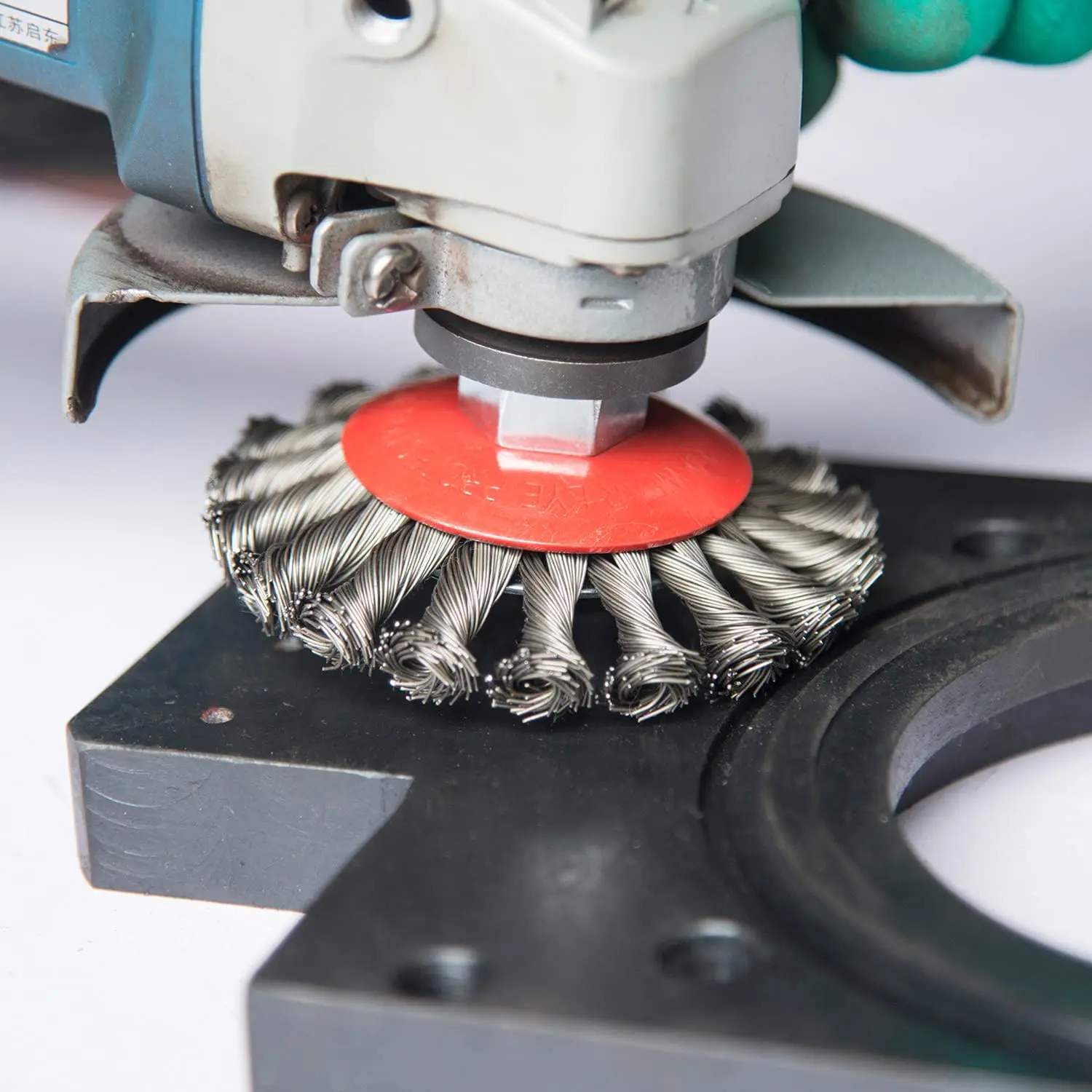 SIFANG 5/8 Inch-11 Thread Twisted Steel Wire Wheel Cup Brush Powerful Paint Removal Rotary Tool Abrasive For Angle Grinder