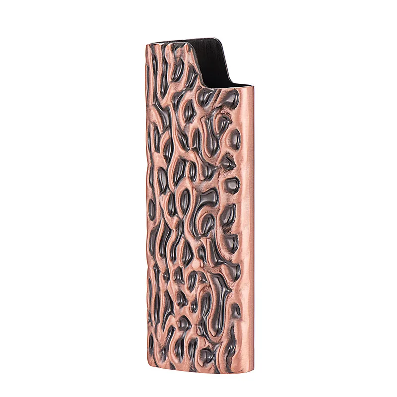 Texture Pattern Large Metal Lighter Cover BIC Bic Shell J6 Machine Set