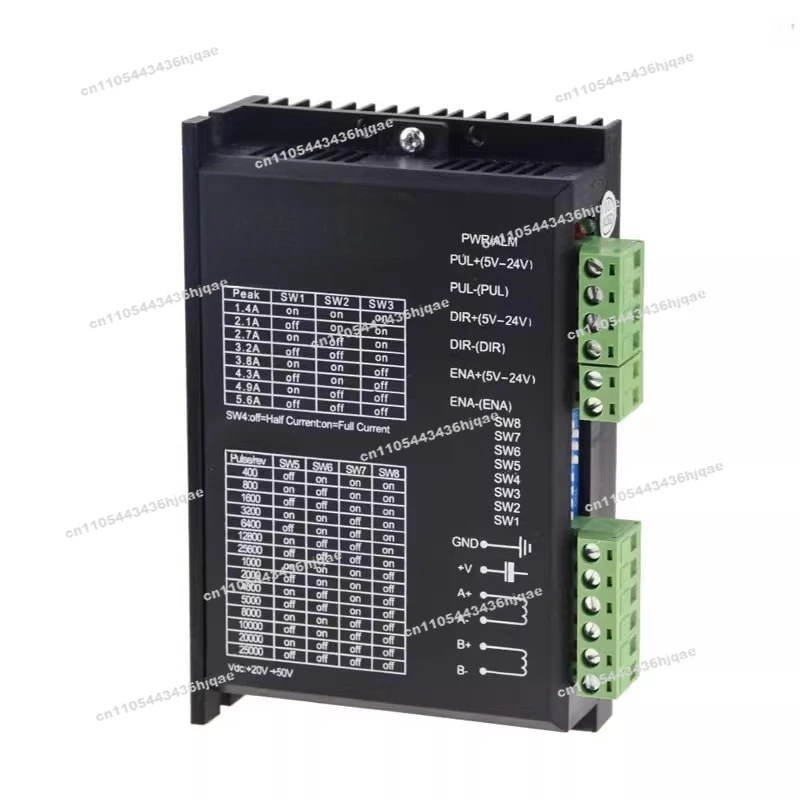 DM556 Digital Stepper Motor Driver 2 Phase 5.6A for 57 86 Stepper Motor Controller