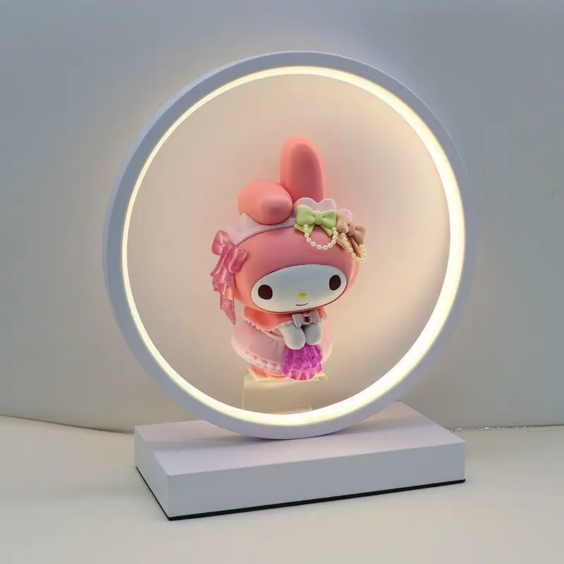 

Melody Kuromi Handmade Lamp Children'S Bedroom Bedlight Girl Nightlight Birthday Gift Bedside Table Ornament Figure