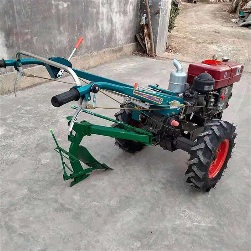 Premium Quality 15hp 18hp 20hp 22hp Farm mini diesel Power Tiller Two Wheel Mini Walking hand tractor wholesale