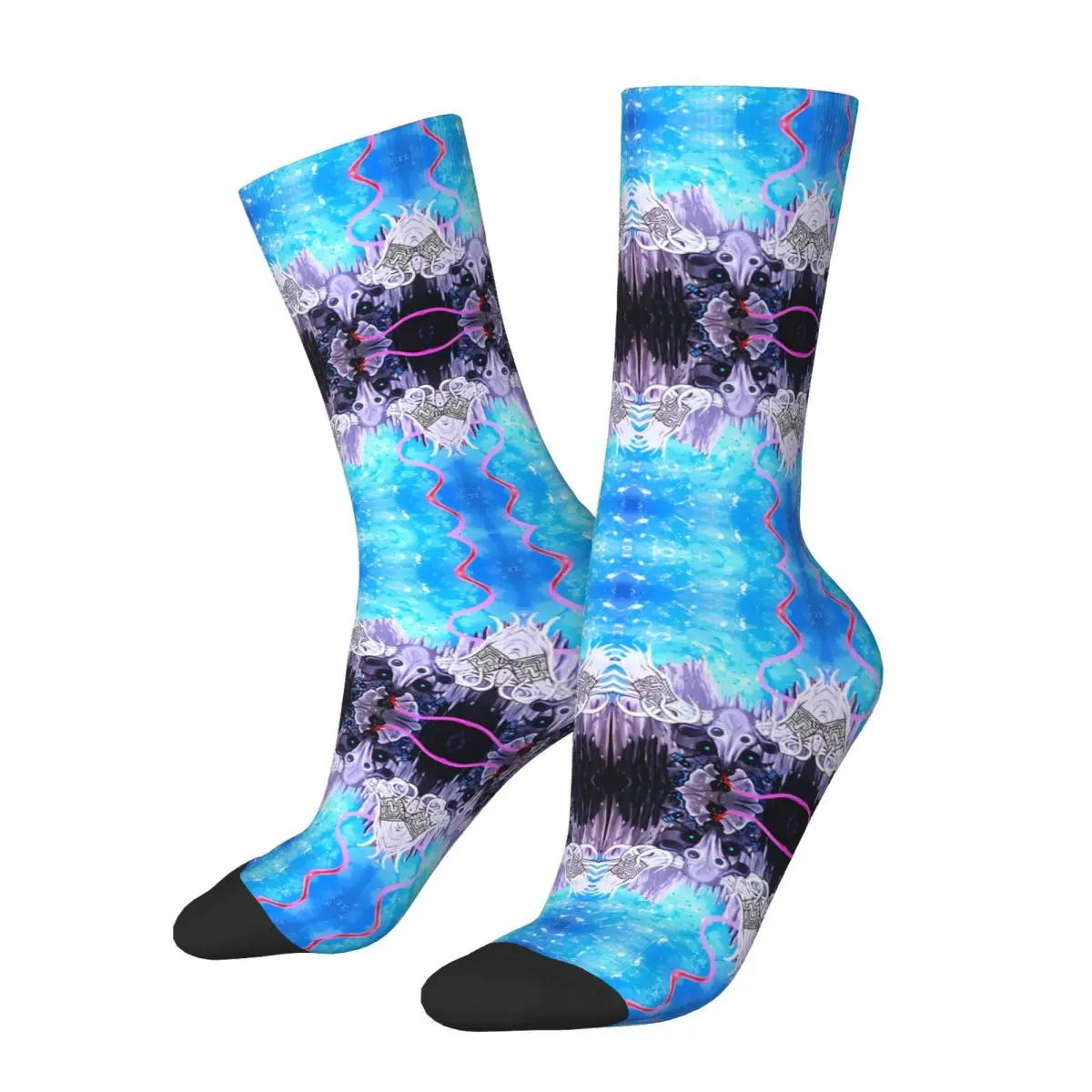 Spirit Eater Sok Gedrukt Man Polyester