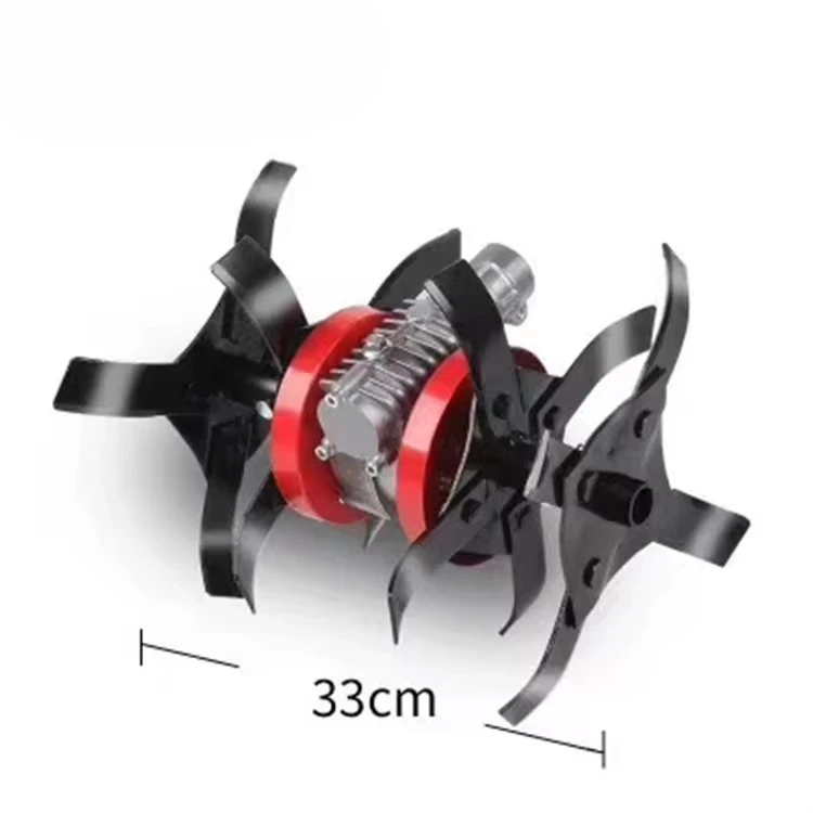 26 mm 9 Teeth Tiller Weeder Attachment Weeder Head for Brush Cutter Grass Cutter