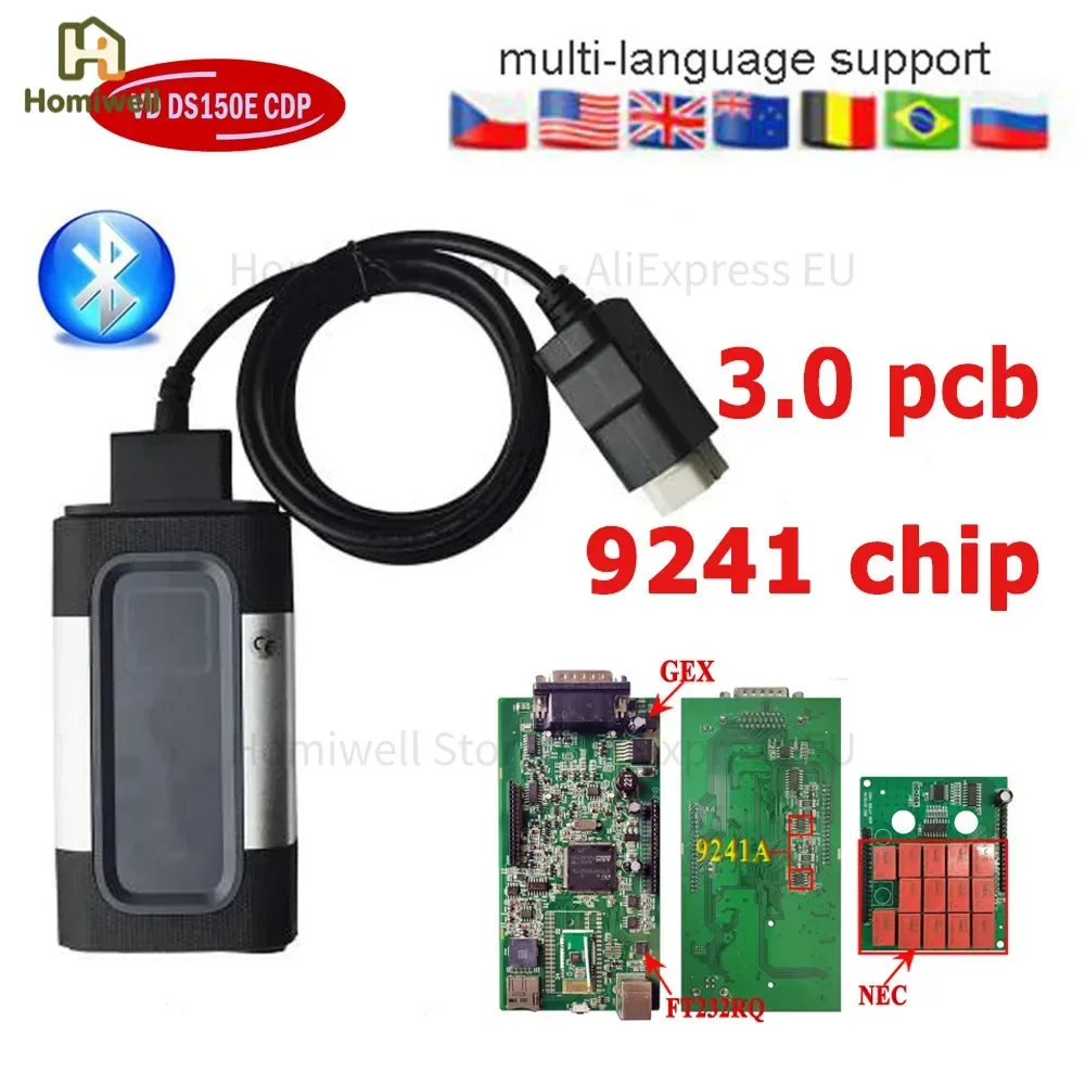 Escáner OBD2 Rápido, Lector de Códigos de Falla, Herramienta de Diagnóstico de Automóviles, Lector de Códigos de Motor