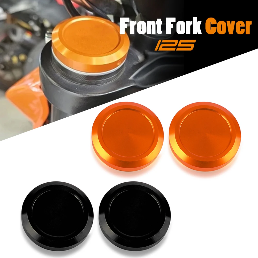 الجبهة شوكة غطاء امتصاص الصدمات كاب ل KTM RC125 RC200 RC390 2014-2024 2023 2022 2021 تعليق الغطاء العلوي غطاء RC 125/200/390