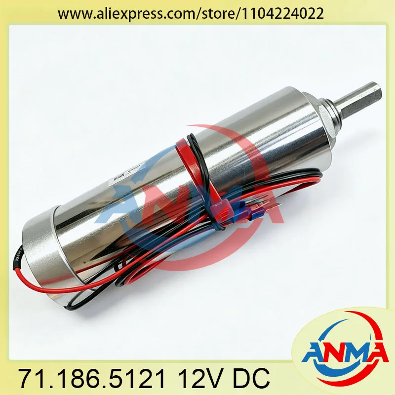 Printing Machine Spare Part 71.186.5121 Ink Fountain Roller Gear Motor 12V For Heidelberg SM102 CD102 SM74 Offset Press