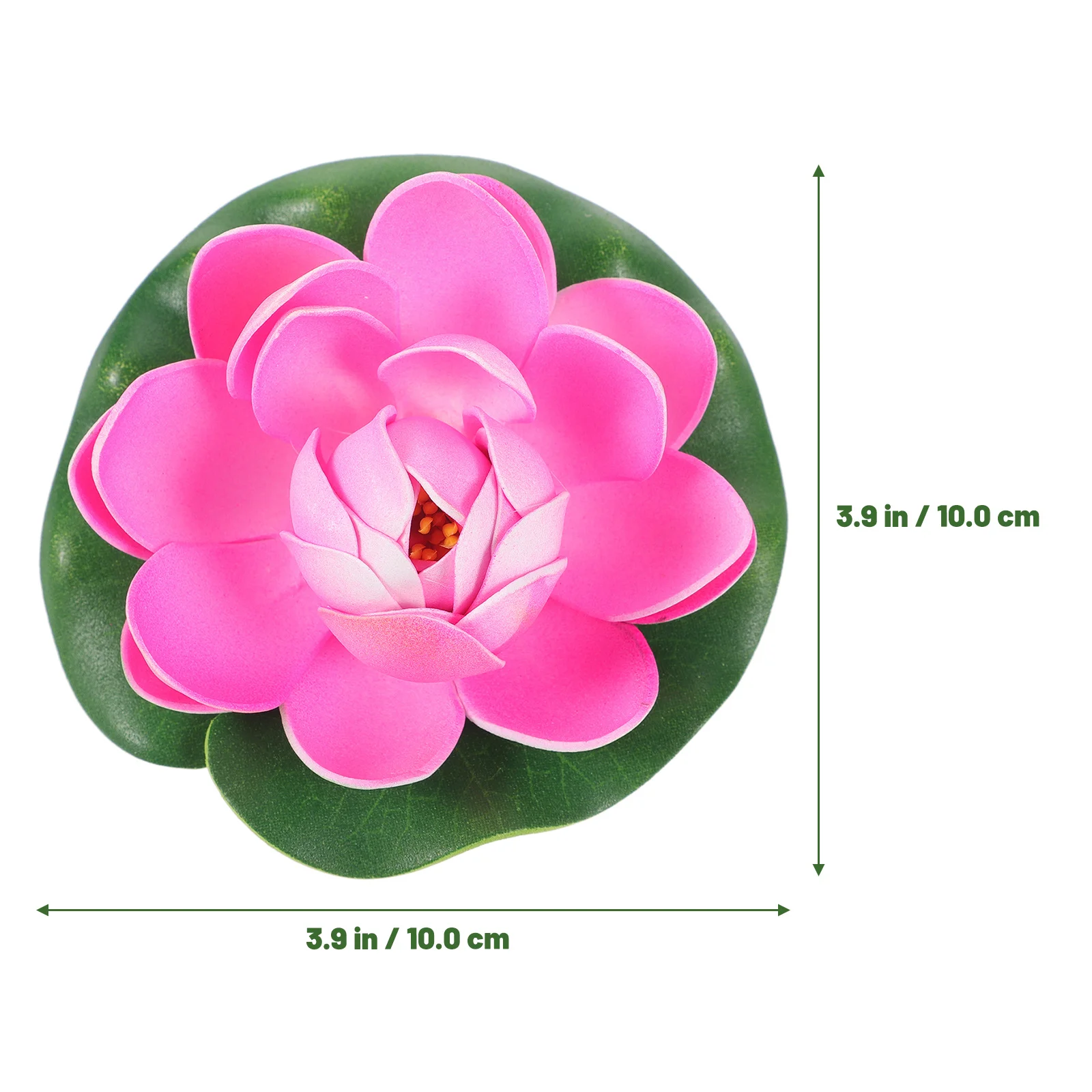 5 pçs flores de lótus artificiais flutuante lagoa decoração para jardim aquário tanque de peixes simulação plantas decoração para casa fontes de festa