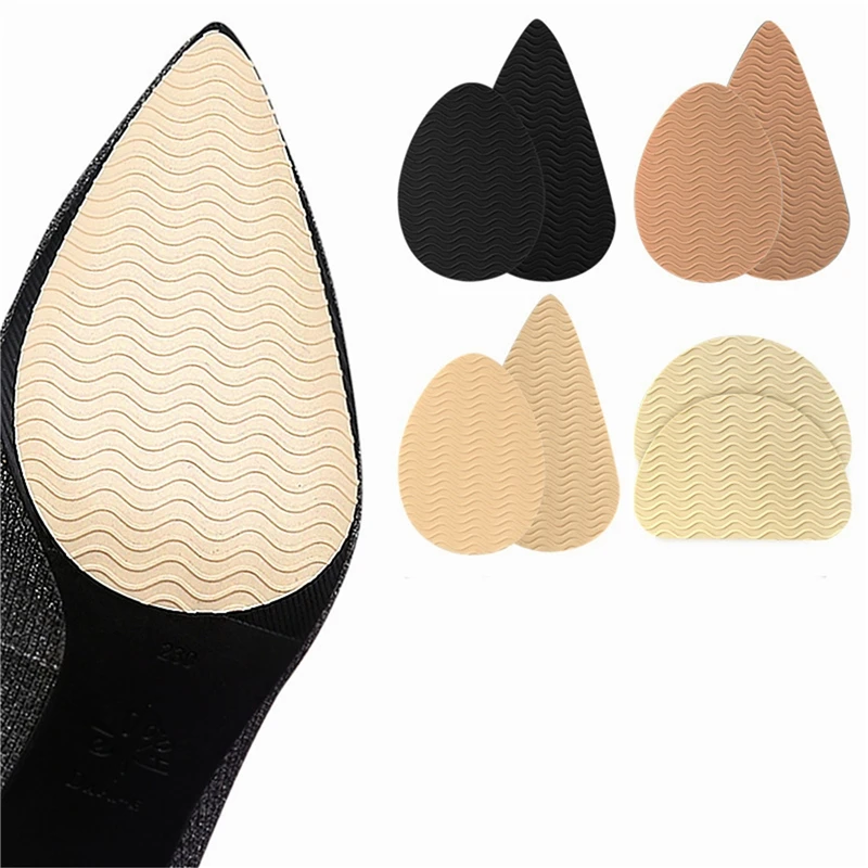 

Wear-Resistant Non-Slip Shoes Mat Self-Adhesive Forefoot High Heels Sticker High Heel Sole Protector Rubber Pads Cushion