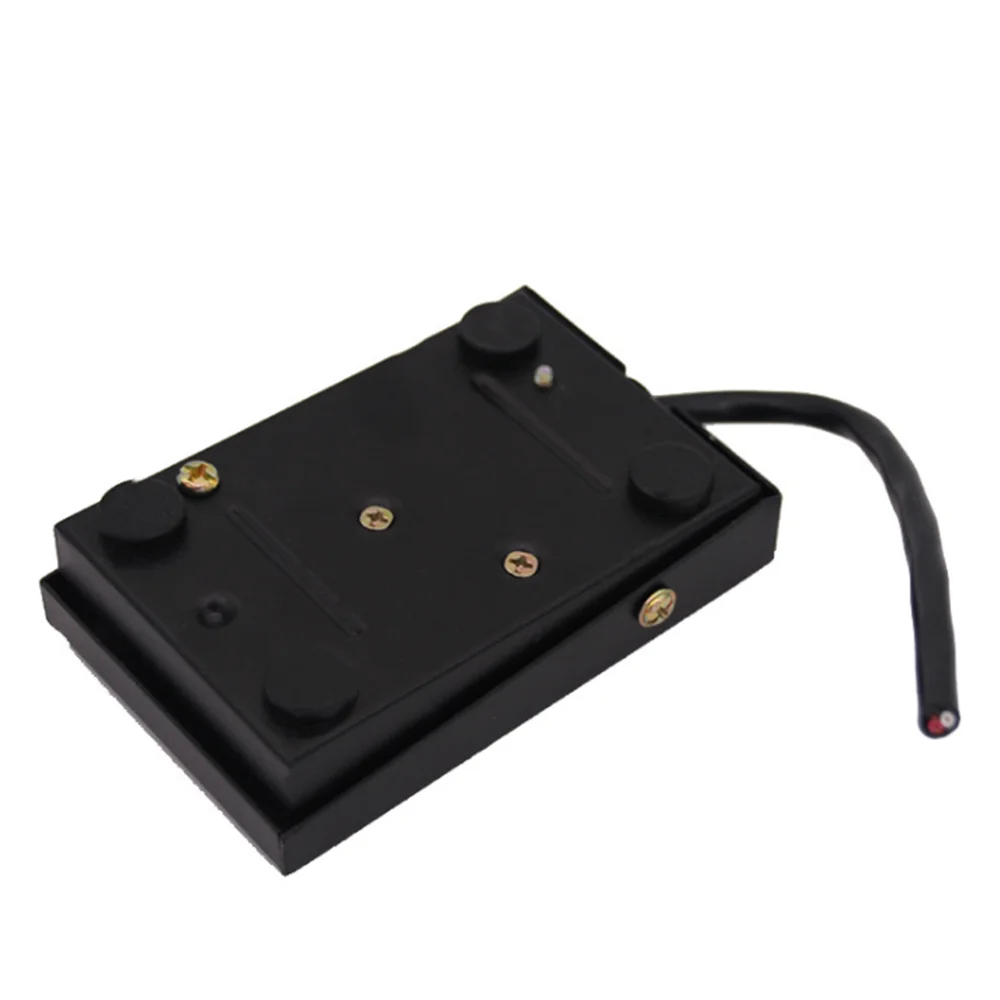 

Ac 250v 10a Foot Pedal Switch Heavy Duty Metal Momentary Electric Power Antislip Switch Ower Controller Electrical Switch