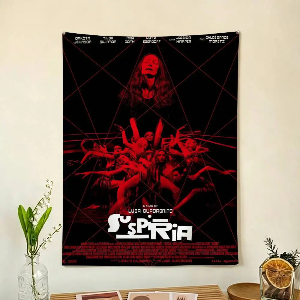 Movie Suspiria Flag Outdoor Decorations for Bedrooms Home Decor Items Decoration Banners