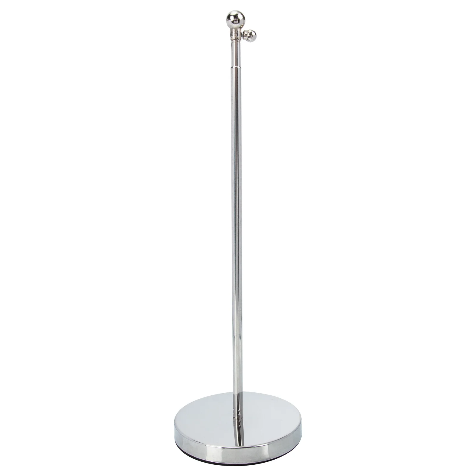 Telescopic Flagpole Wear-resistant Base Household Holder Suite Party Decor Accessory Stand Stainless Steel Office Supply