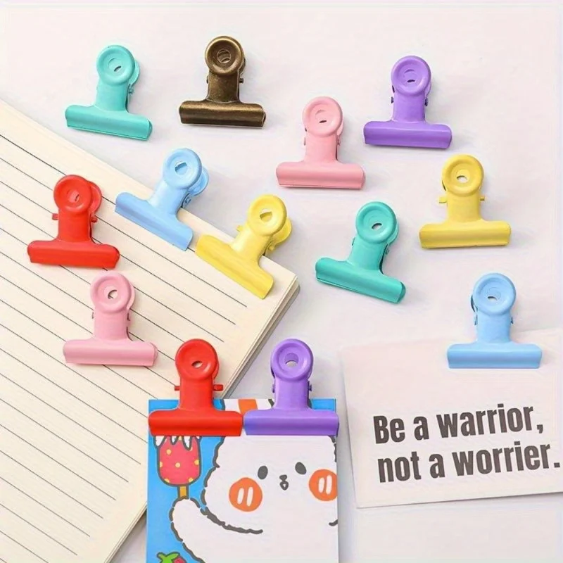 10Pcs Multifunktions Tasche Chip Clips Lebensmittel Clips Foto Datei Klemmen Küche Werkzeug Haushalt Schließen Clip Schreibwaren Büro Liefert