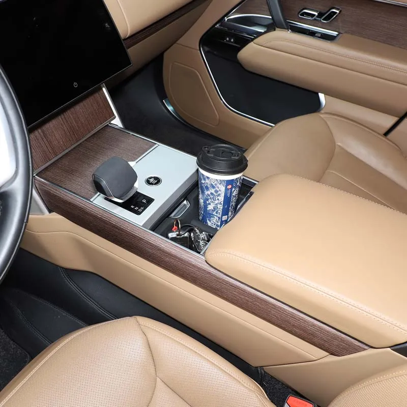 1 Delige Set Siliconen Voor Land Rover Range Rover Vogue 2023-2025 Auto Center Controle Water Bekerhouder beschermhoes Accessoires