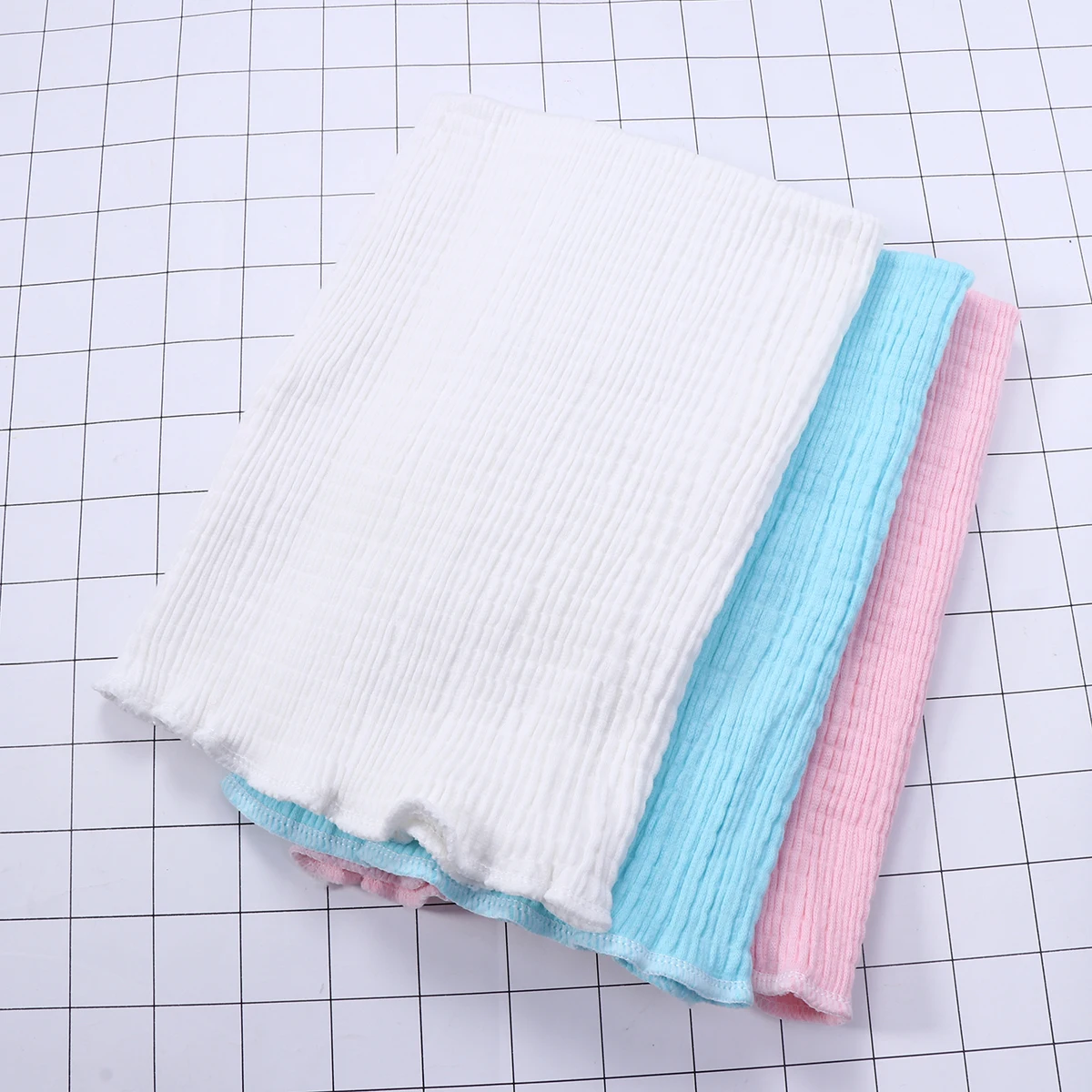 

Pure Cotton Umbilical Cord Double-Deck Navel Belt White Size 24 Cm Infant Belly Protector Breathable Belly Button Band Abdomen
