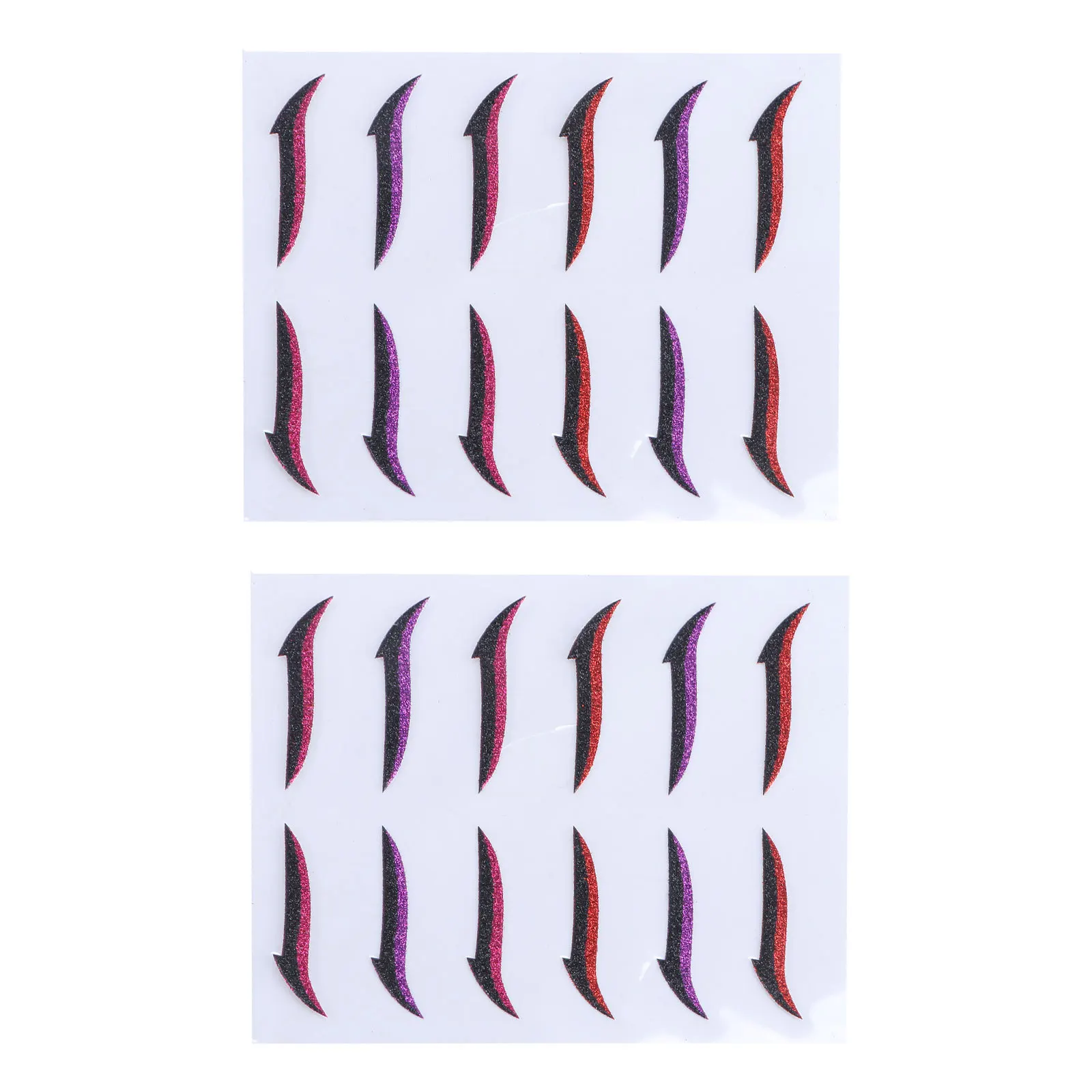 

12Pairs Invisible Eye Line Strips Double Eyelid Tapes for All Ethnicities Big Eyes Look Reusable Eyeliner Stickers