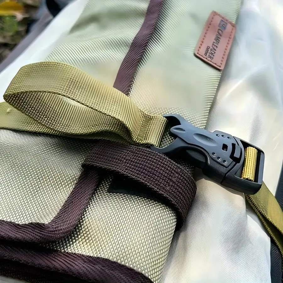 أحزمة أمتعة للتخييم في الهواء الطلق شديدة التحمل - حبل تعبئة الأمتعة بإبزيم أمان مزدوج قابل للتعديل من البضائع #3