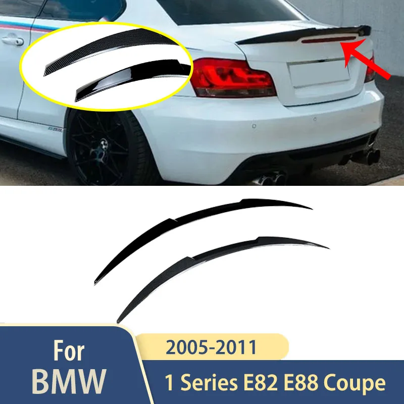 

Car Spoilers Accessories For BMW 1 Series E82 E88 Coupe 2005-2011 Exterior Fixed Wind Spoiler Tail Wings Rear Wing Auto Bodykit