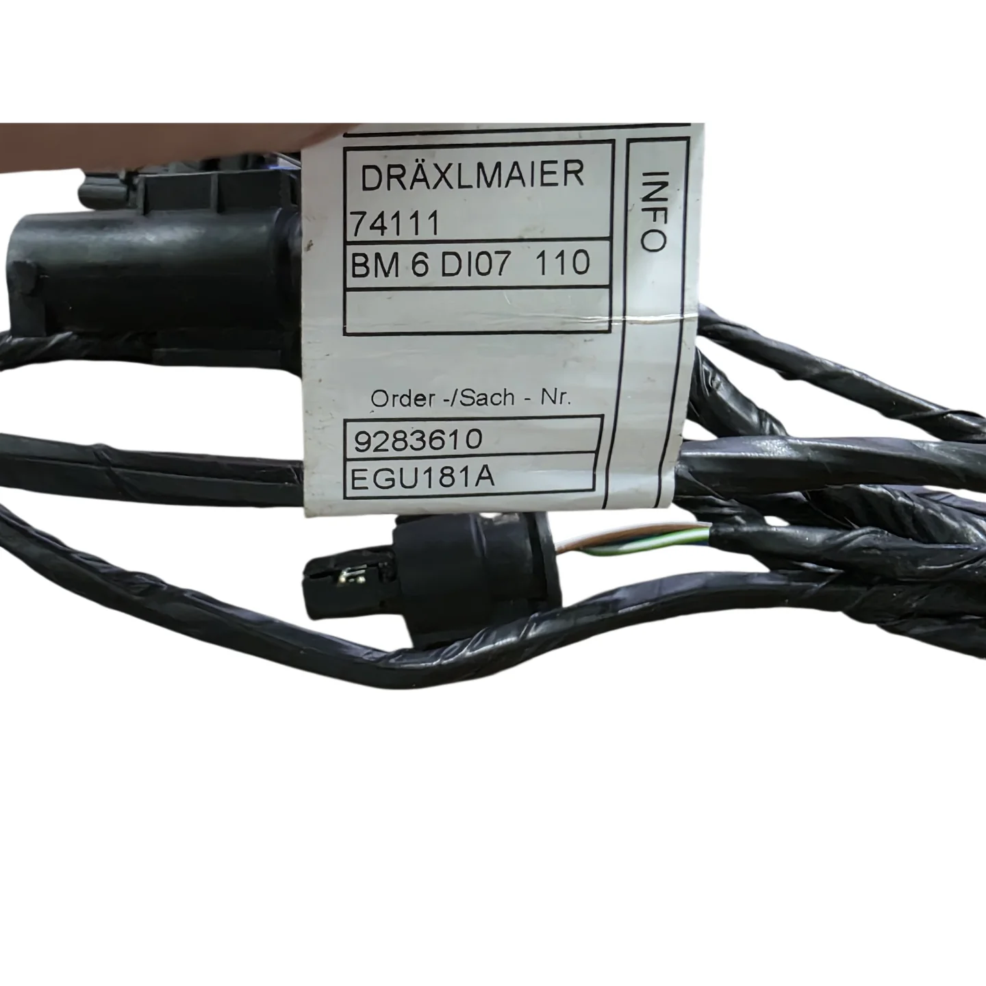 61129283610 61129253445 Front Bumper Parking Sensor Wiring Harness Cable for BMW