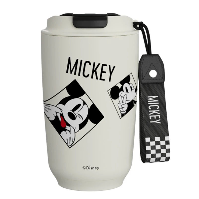 Tasse à eau isotherme officielle de Disney pour filles, tasse à café, refroidisseur de voiture, véritable cadeau d'anniversaire, haute valeur, 400ml