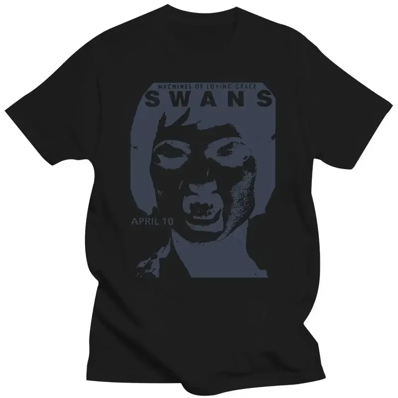 Punk Big Black Wire Bauhaus Gig Band Music Graphic Tee SWANS T SHIRT Art Noise  envio gratis ropa hombre new in tops & tees 2024