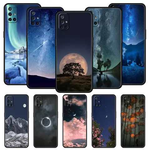 Case For OnePlus 15 13 12 11 10 9 8 7T Pro 15T 13T 15R 13R 12R 10R 9RT 8T Nord 2T CE 2 3 5G Lite Cover Night Starry Sky Aurora