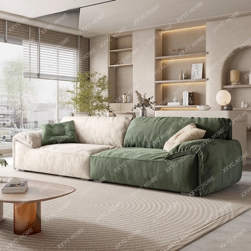 Z Cream wind color matching matte suede cloth sofa cloth cover living room fabric