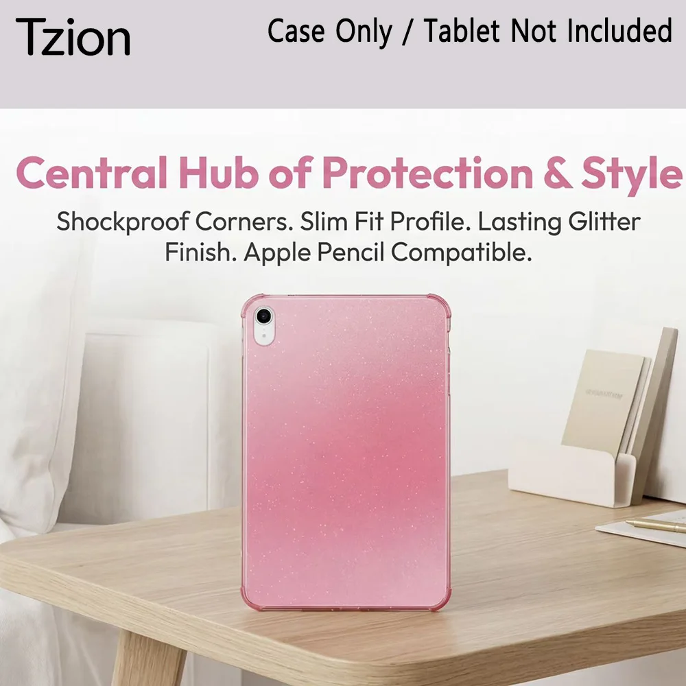 

Для iPad 10-го/11-го поколения, тонкий чехол серии Glitter, приятный на ощупь, устойчивый к царапинам.