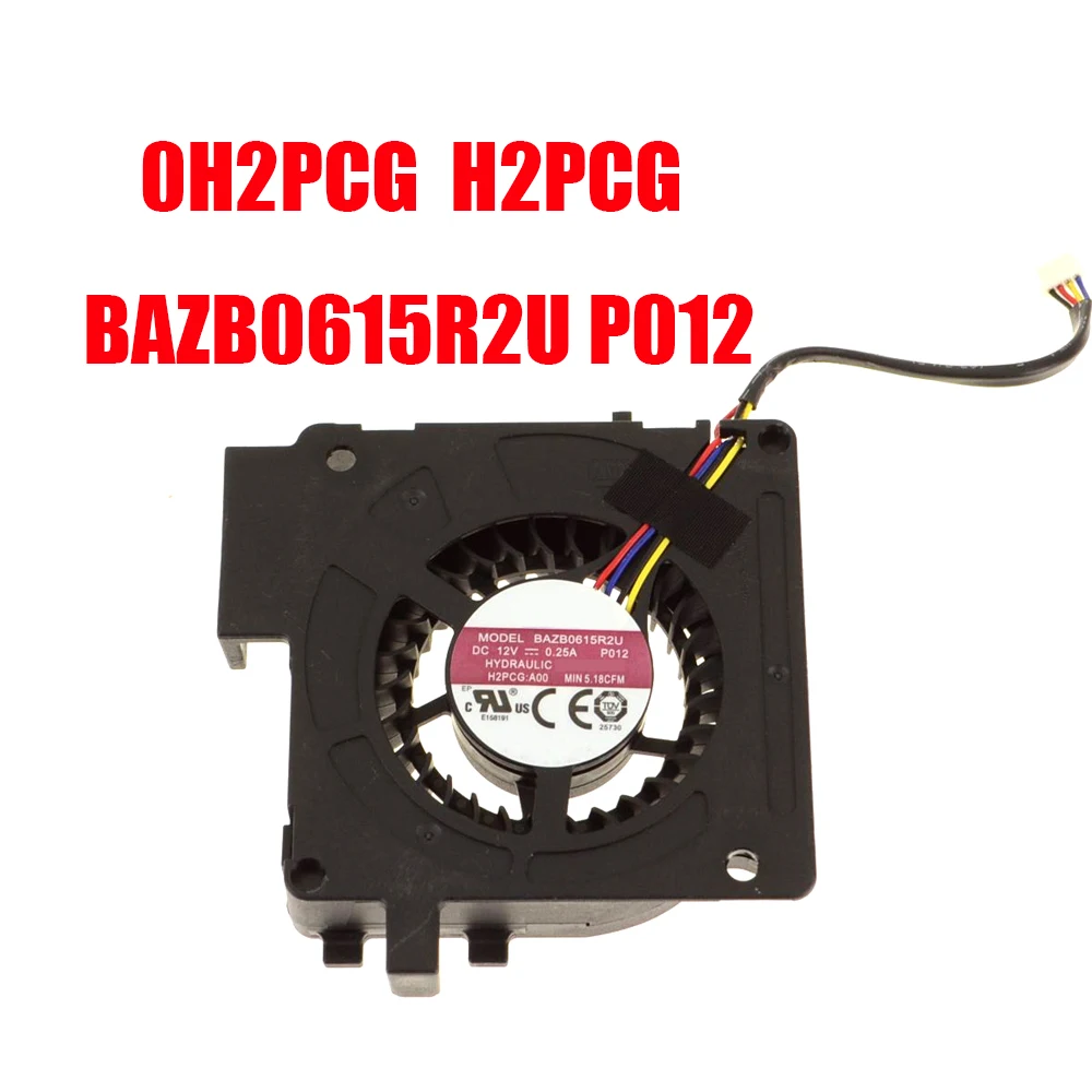 

Cooling Fan For DELL For Optiplex 7460 AIO 0H2PCG H2PCG BAZB0615R2U P012 BSC0612HB-00 DC12V 0.25A New