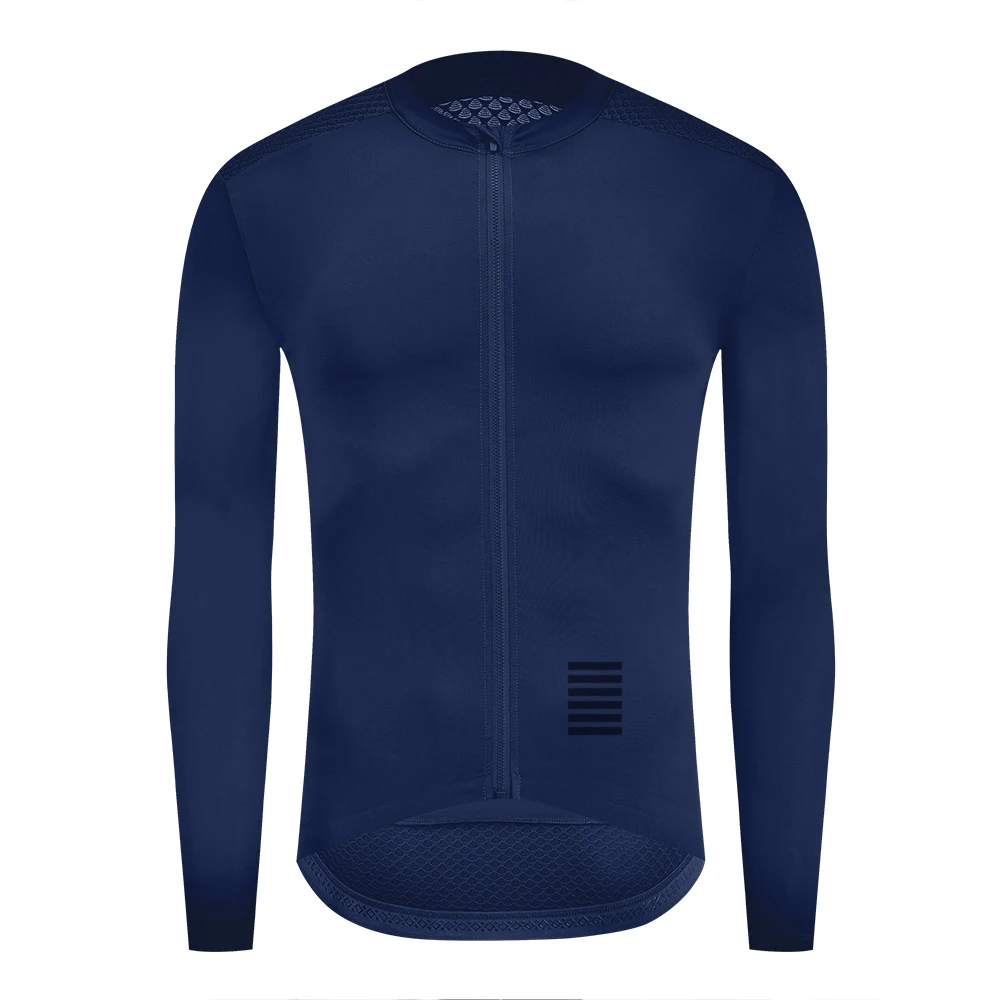 YKYWBIKE Heren Wielertrui Lange Mouw Zomer Lente Fiets Lange Jersey Racefiets Kleding Pro Team fiets kleding