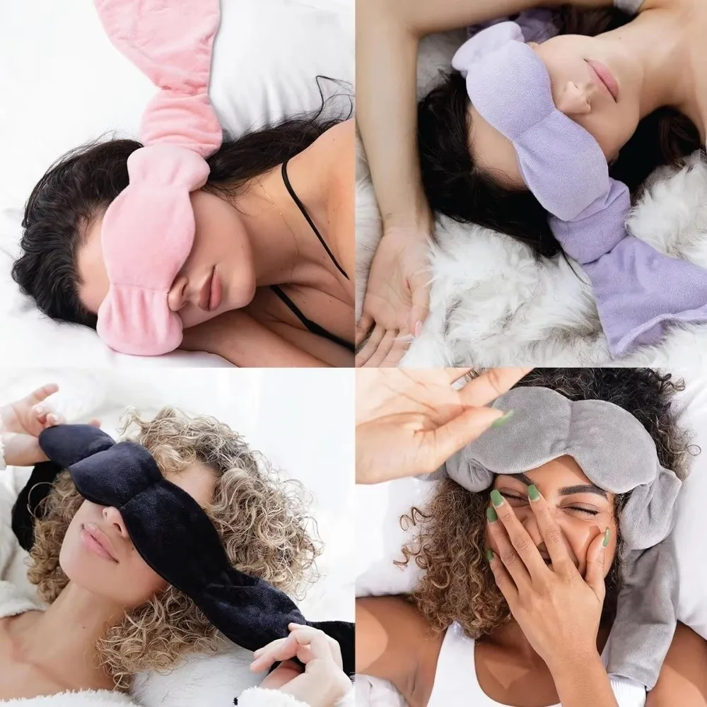 

Fashion Light-blocking Gravity Eye Mask Solid Color Super Soft Eyes Bandage Relieves Eye Fatigue Sleep Shade