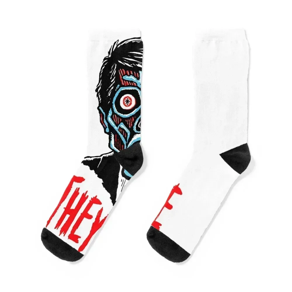 

THEY LIVE!!! Socks new year floral man Socks Women's Men's